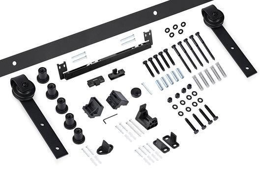 Kit per Porta Scorrevole Stile Rustico - 2 mt