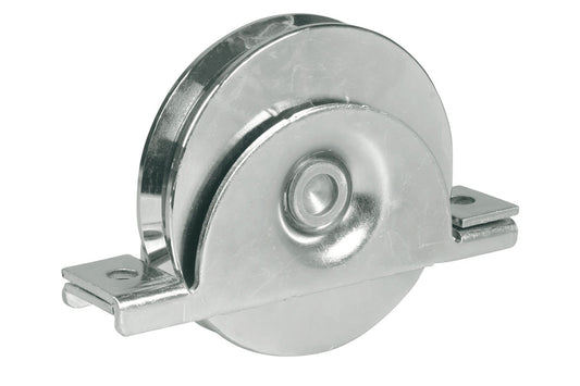 Ruota con Supporto Interno - 1 Cuscinetto - Gola Tonda