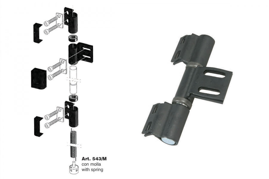 Cerniere per Porte Pesanti a 3 Ali