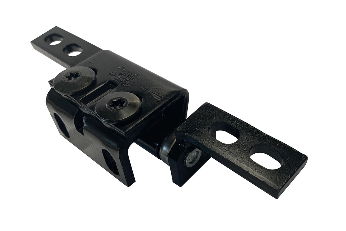 Cerniera 3D a Scomparsa per Cancelli, Profili Tubolari (installazione con Contropiastra o Inserti Rivettati)
