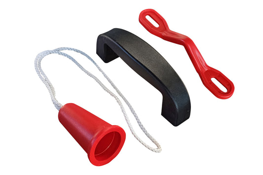 Maniglia e corda in Nylon per Porte Basculanti