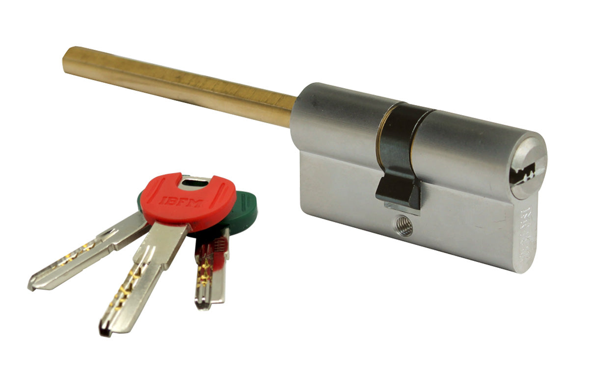 Cilindro Di Sicurezza con Predisp. Pomolo Con Chiave da Cantiere