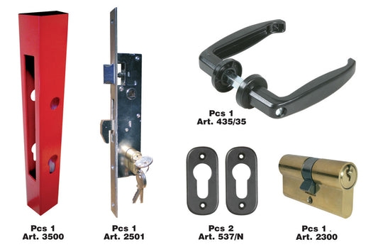 Kit Base per Cancelli con Serratura